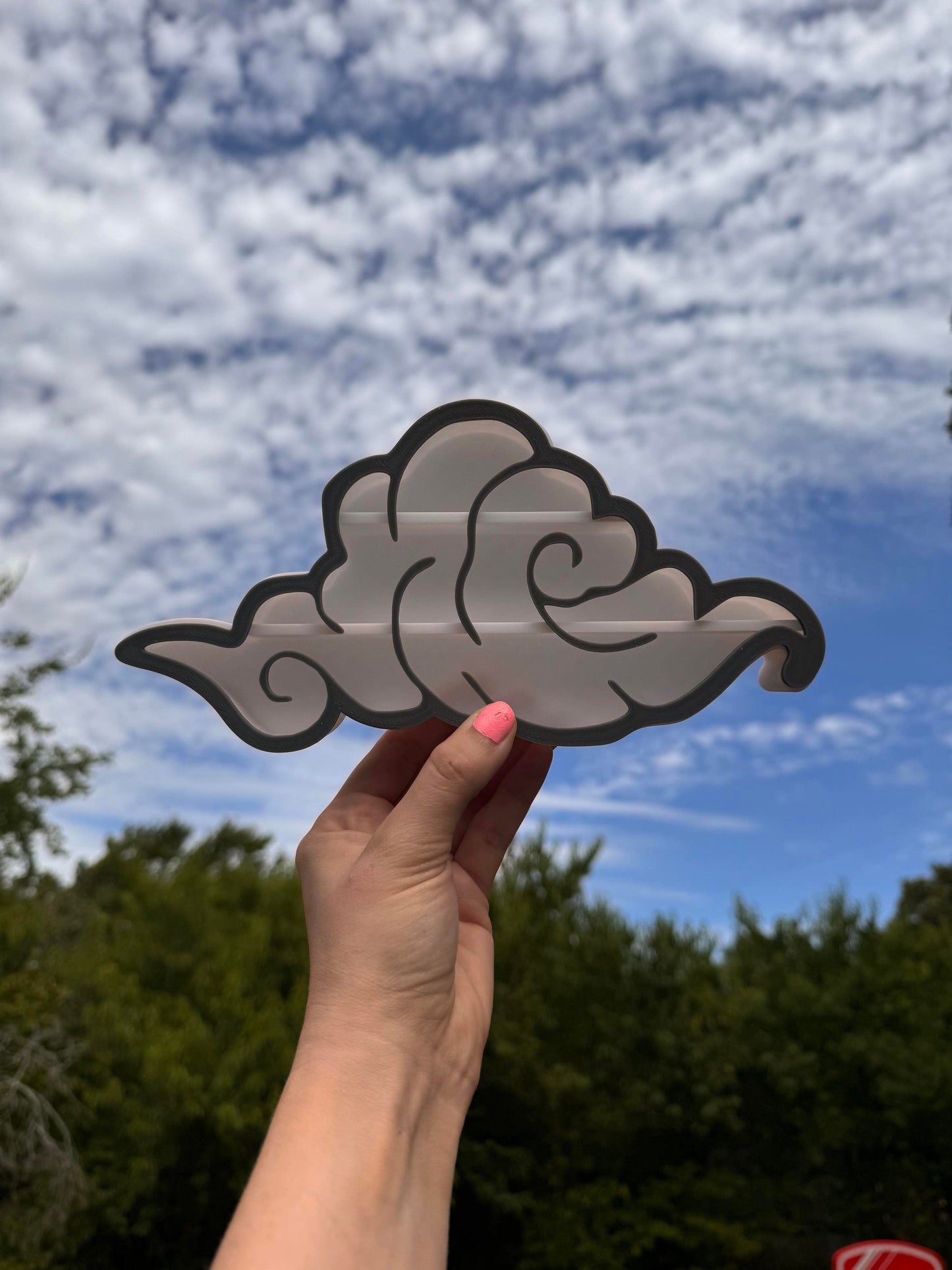 Mini Cloud Bookshelf