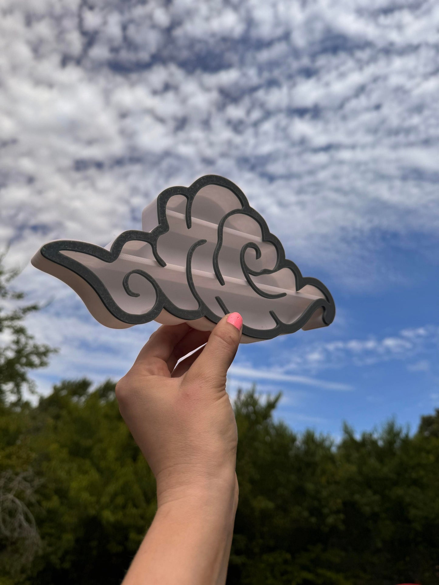 Mini Cloud Bookshelf